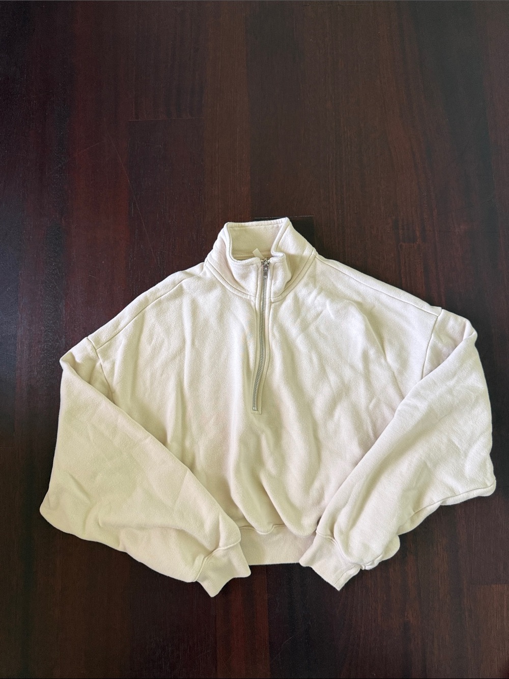 Skims DRAPEY FRENCH TERRY HALF ZIP